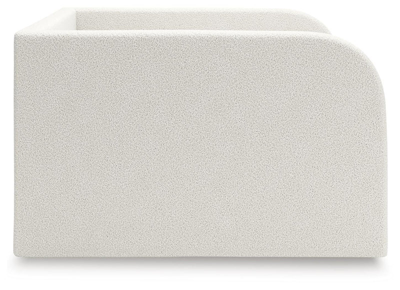 Arloster Full Upholstered Day Bed, Dresser and Mirror - PCB1566B15