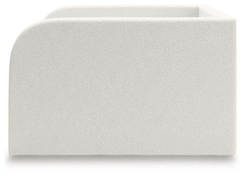 Arloster Full Upholstered Day Bed, Dresser and Mirror - PCB1566B15