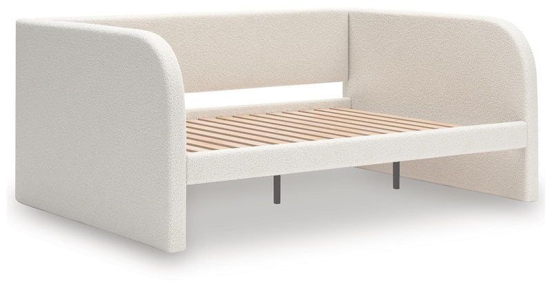 Arloster Full Upholstered Day Bed, Dresser and Mirror - PCB1566B15