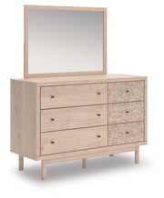 Arloster Tan Dresser and Mirror - PCB1566B1