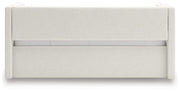 Arloster Tan/White Full Upholstered Day Bed - PCB1566B10