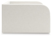 Arloster Tan/White Full Upholstered Day Bed - PCB1566B10