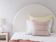 Arloster Tan/White Full Upholstered Panel Bed - PCB1566B3