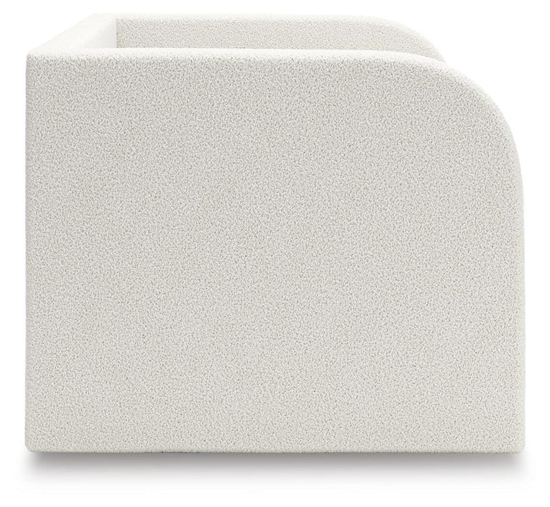 Arloster Tan/White Twin Upholstered Day Bed - PCB1566B8