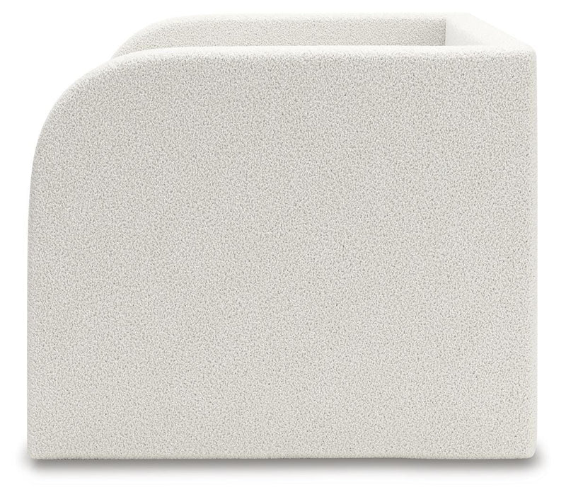 Arloster Tan/White Twin Upholstered Day Bed with Storage - PCB1566B9