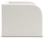 Arloster Tan/White Twin Upholstered Day Bed with Storage - PCB1566B9