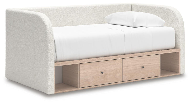 Arloster Twin Day Bed with Storage, Dresser and Nightstand - PCB1566B16