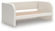 Arloster Twin Upholstered Day Bed, Dresser and Mirror - PCB1566B14