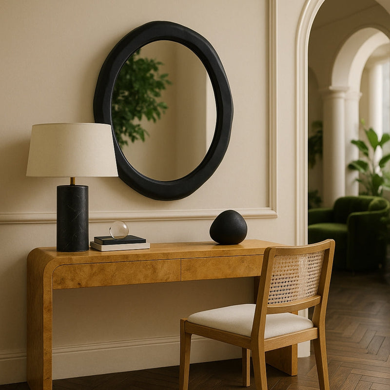 Armada Aluminum Framed Mirror in Black - 66075Black-M30