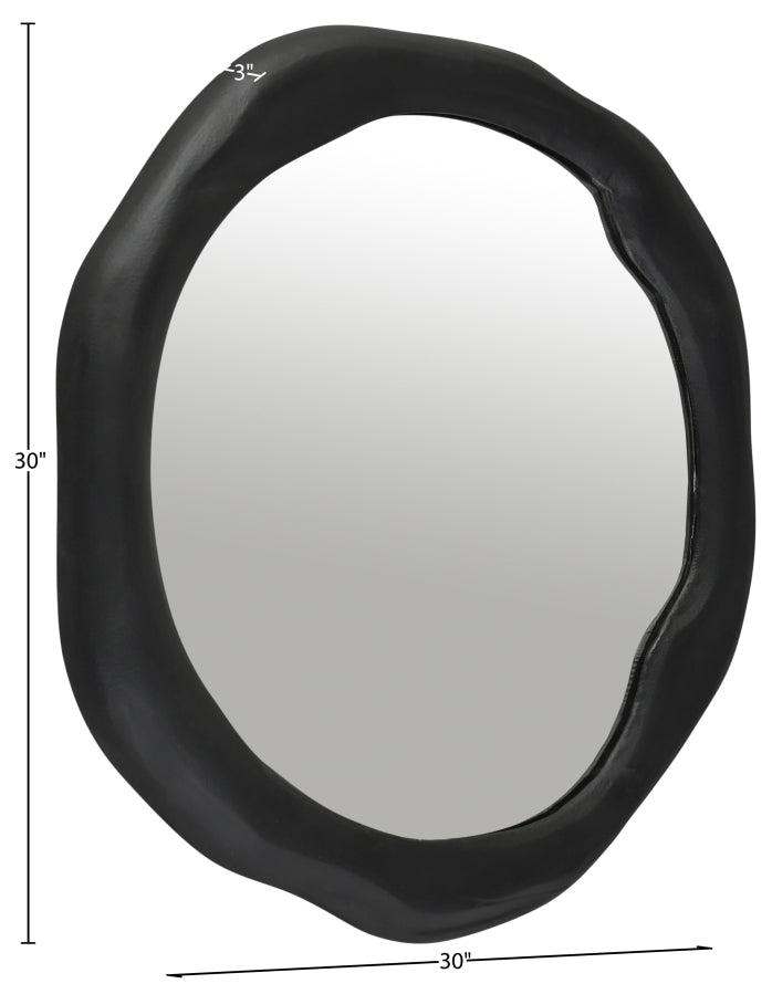 Armada Aluminum Framed Mirror in Black - 66075Black-M30