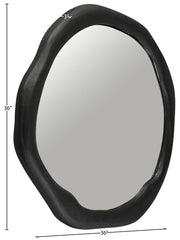 Armada Aluminum Framed Mirror in Black - 66075Black-M36