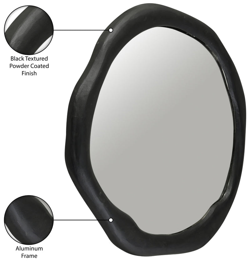 Armada Aluminum Framed Mirror in Black - 66075Black-M36