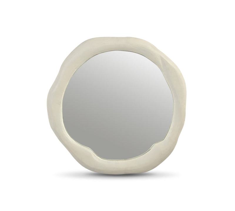 Armada Aluminum Framed Mirror in Cream - 66075Cream-M24