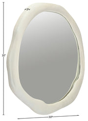 Armada Aluminum Framed Mirror in Cream - 66075Cream-M30