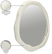 Armada Aluminum Framed Mirror in Cream - 66075Cream-M30