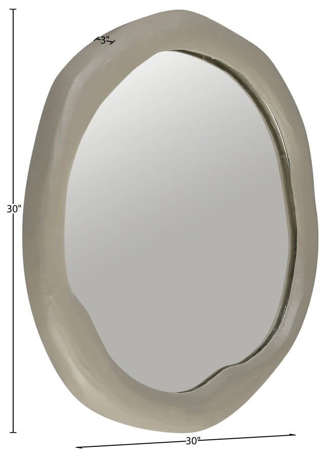Armada Aluminum Framed Mirror in Taupe - 66075Taupe-M30