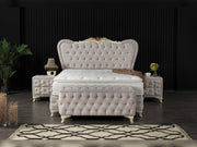 Armada Bench in Cream - 110-ARM-L01-BENCH