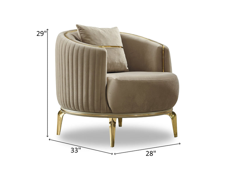 Armoni 28" Wide Armchair - Gate FurnitureAccent Chairs