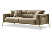 Armoni 90" Wide Square Arm Extendable Sofa - Gate FurnitureSofas