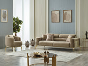 Armoni 90" Wide Square Arm Extendable Sofa - Gate FurnitureSofas