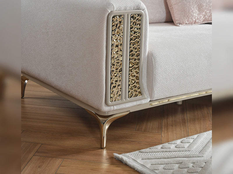 Armoni Elf Convertible Sofa in Beige - 200-ELIF-ARM-A530-3