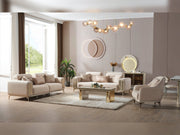Armoni Elf Convertible Sofa in Beige - 200-ELIF-ARM-A530-3