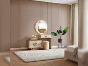 Armoni Elf Dresser With Mirror & Ottoman - 200-ELIF-ARM-A531-DR