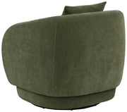 Arnaud Chenille Upholstered Swivel Accent Chair Green - 902487