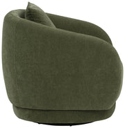 Arnaud Chenille Upholstered Swivel Accent Chair Green - 902487