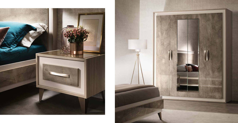 ArredoAmbra Bed by Arredoclassic SET - p12037