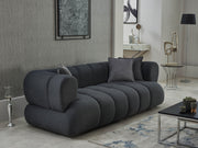 Arthur 3-pieces (Sofa & Loveseat & Chair) Livingroom in Black - 200-SIM-ART-ERATO16-321