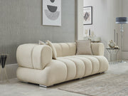 Arthur 3-pieces (Sofa & Loveseat & Chair) Livingroom in Black - 200-SIM-ART-ERATO16-321