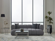 Arthur 3-pieces (Sofa & Loveseat & Chair) Livingroom in Black - 200-SIM-ART-ERATO16-321