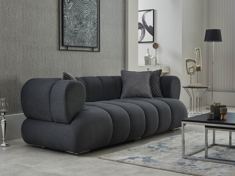 Arthur 3-pieces (Sofa & Loveseat & Chair) Livingroom in Cream - 200-SIM-ART-ERATO08-321