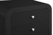 Artisto Ash Veneer Chest in Black - 888Black-CH