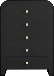 Artisto Ash Veneer Chest in Black - 888Black-CH