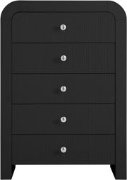 Artisto Ash Veneer Chest in Black - 888Black-CH