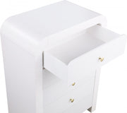 Artisto Ash Veneer Chest in White - 888White-CH