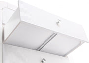 Artisto Ash Veneer Chest in White - 888White-CH