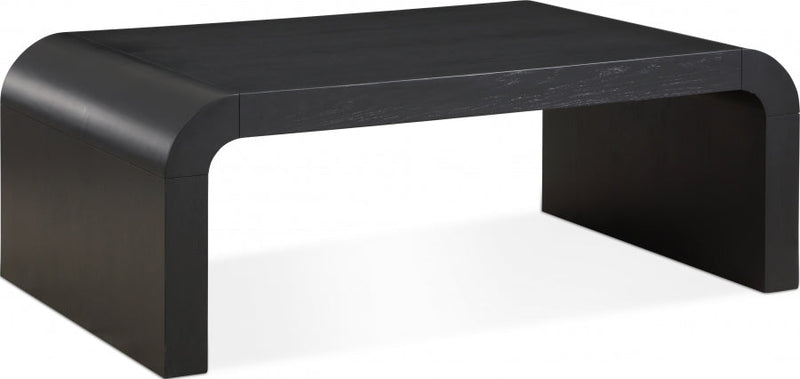 Artisto Ash Veneer Coffee Table in Black - 888Black-CT