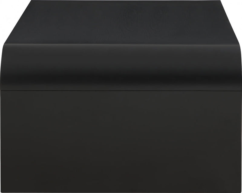 Artisto Ash Veneer Coffee Table in Black - 888Black-CT