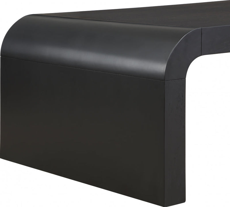 Artisto Ash Veneer Coffee Table in Black - 888Black-CT
