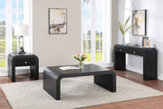 Artisto Ash Veneer Coffee Table in Black - 888Black-CT