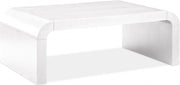 Artisto Ash Veneer Coffee Table in White - 888White-CT