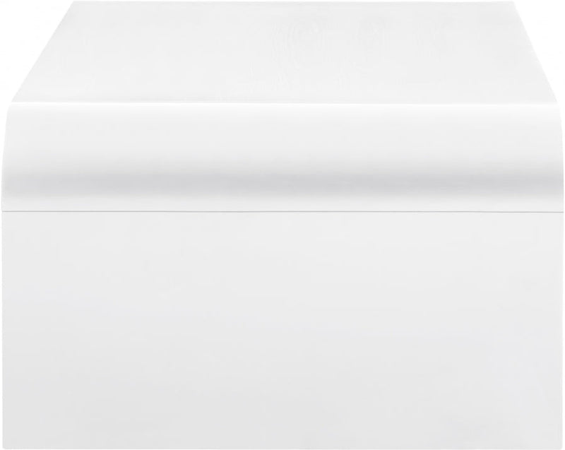 Artisto Ash Veneer Coffee Table in White - 888White-CT