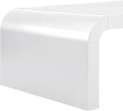 Artisto Ash Veneer Coffee Table in White - 888White-CT
