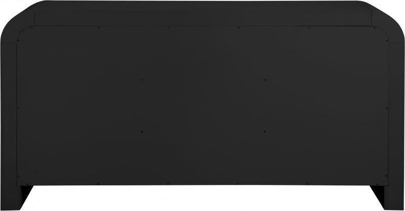 Artisto Ash Veneer Dresser in Black - 888Black-D