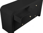 Artisto Ash Veneer Dresser in Black - 888Black-D