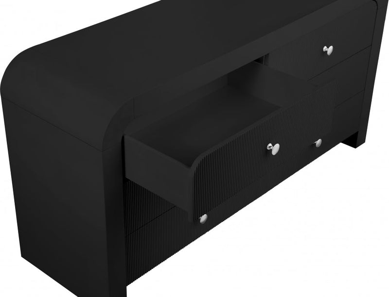 Artisto Ash Veneer Dresser in Black - 888Black-D