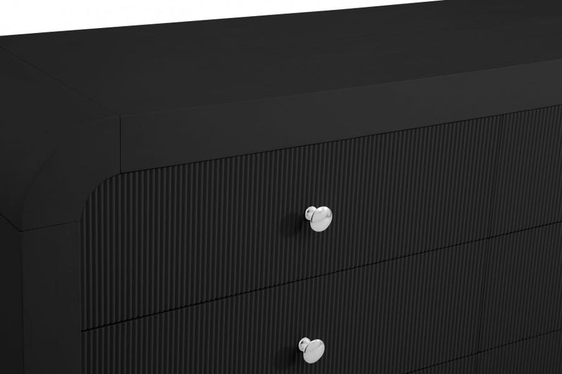 Artisto Ash Veneer Dresser in Black - 888Black-D